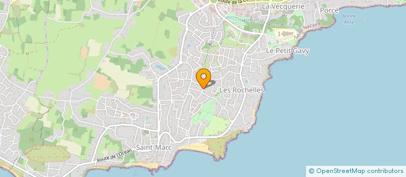 localisation de l'entreprise PLP  SAINT-NAZAIRE