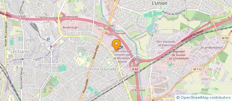 localisation de l'entreprise PLP ZHOYA à TOULOUSE