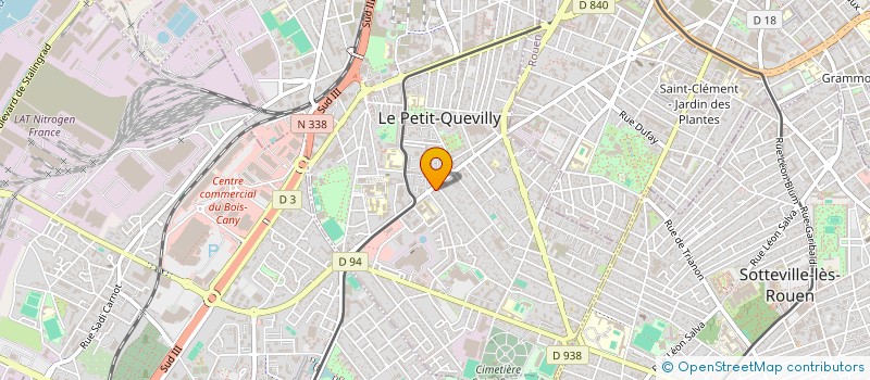 localisation de l'entreprise PLPA à LE PETIT-QUEVILLY