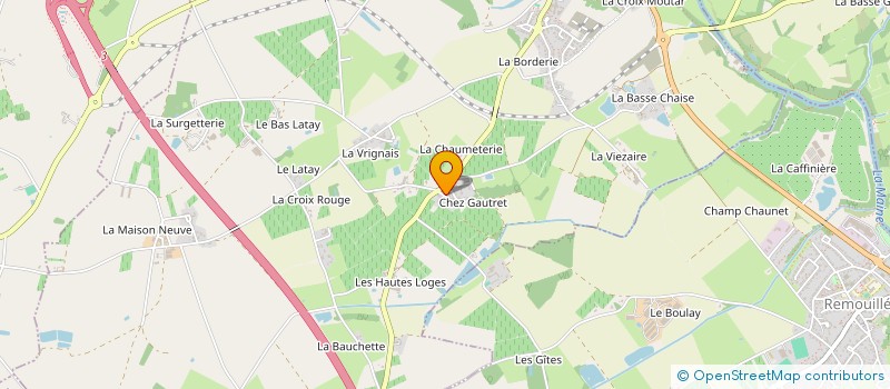 localisation de l'entreprise PLPC  AIGREFEUILLE-SUR-MAINE