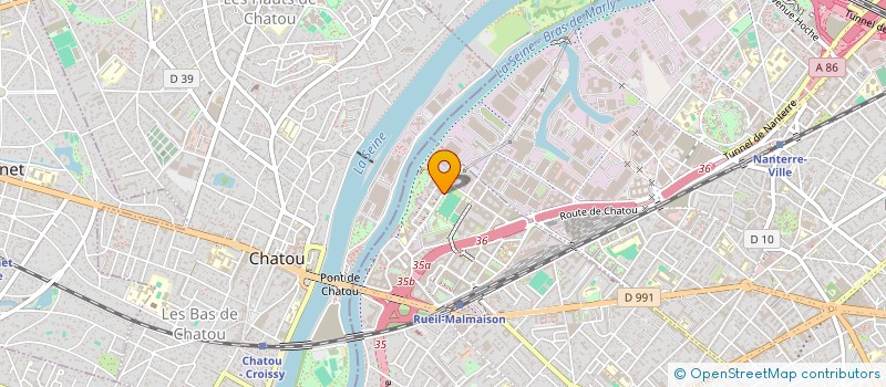 localisation de l'entreprise PLR à RUEIL-MALMAISON