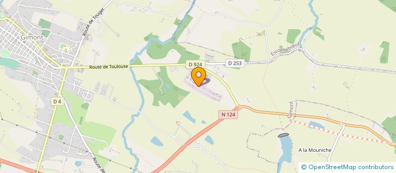 localisation de l'entreprise PLR  AGEN