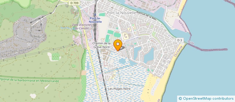 localisation de l'entreprise PLR  PUJAUDRAN