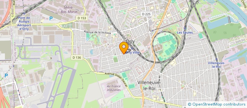 localisation de l'entreprise PLR ASSOCIES  ORLY