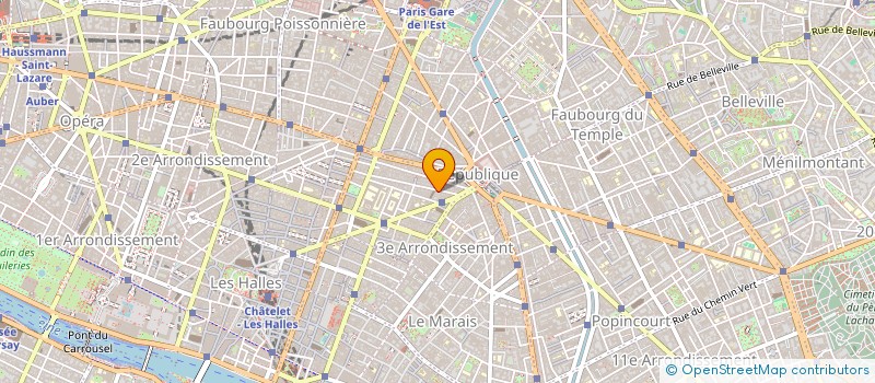 localisation de l'entreprise PLR IMMO  PARIS