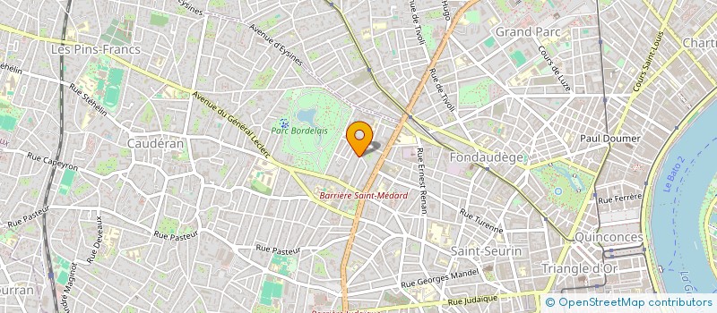 localisation de l'entreprise PLR TRANSITION  BORDEAUX