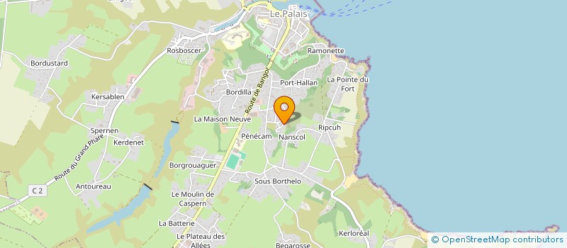 localisation de l'entreprise PLRCONSULTING-AUDIT à LE PALAIS