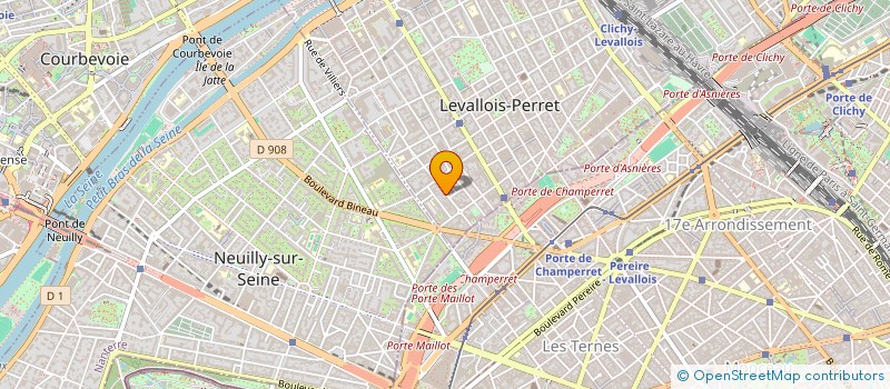 localisation de l'entreprise PLRP à NEUILLY-SUR-SEINE