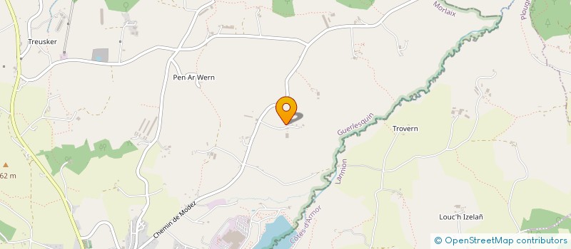 localisation de l'entreprise PLRS  GUERLESQUIN