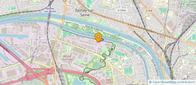 localisation de l'entreprise PLS à EPINAY-SUR-SEINE