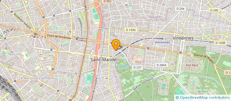 localisation de l'entreprise PLS ACTIFS à SAINT-MANDE