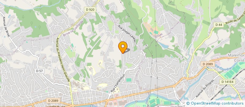 localisation de l'entreprise PLS BARTHELEMY  BRIVE-LA-GAILLARDE