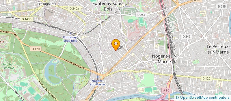 localisation de l'entreprise PLS CONSEIL à NOGENT-SUR-MARNE