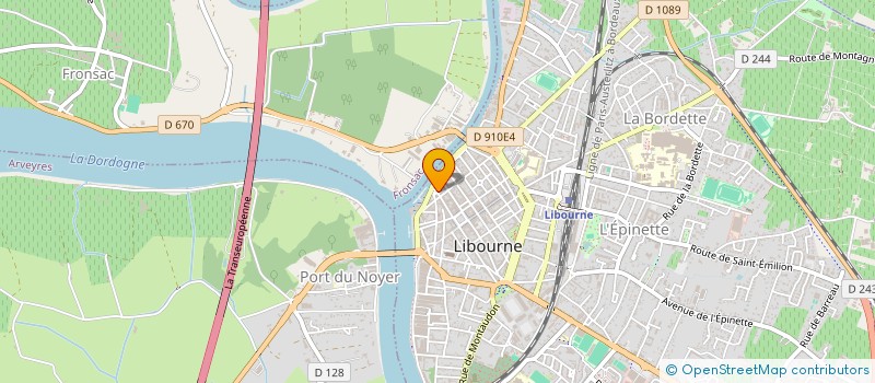 localisation de l'entreprise PLS CONSULTING à LIBOURNE
