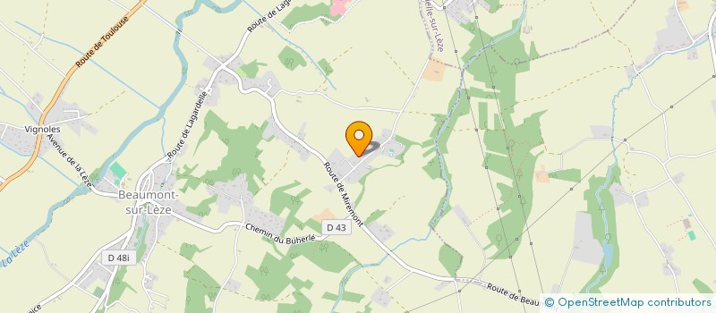 localisation de l'entreprise PLS IMMOBILIER  BEAUMONT-SUR-LEZE