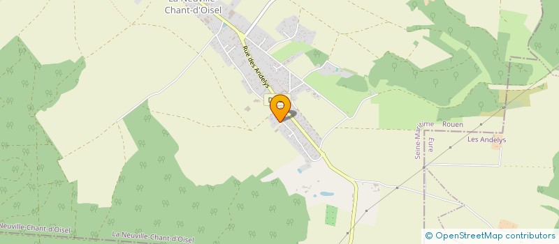 localisation de l'entreprise PLSA RENOVATION  LA NEUVILLE-CHANT-D'OISEL