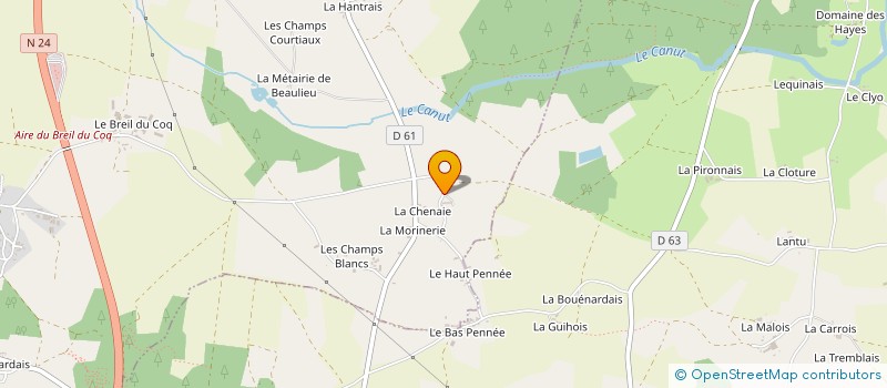 localisation de l'entreprise PLSI  PLELAN-LE-GRAND