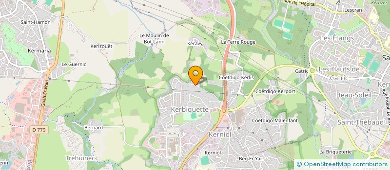 localisation de l'entreprise PLT 56 à VANNES