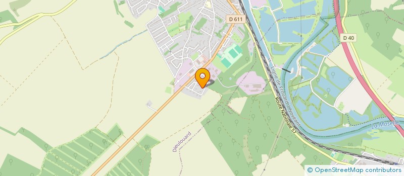 localisation de l'entreprise PLT QUEMINE  DIEULOUARD