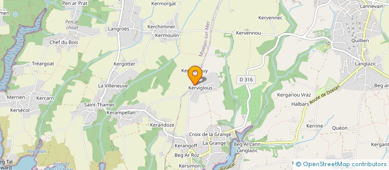 localisation de l'entreprise PLT RETAIL CONSULTING  CLOHARS-CARNOET