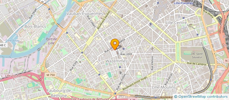 localisation de l'entreprise PLTHEO à LILLE