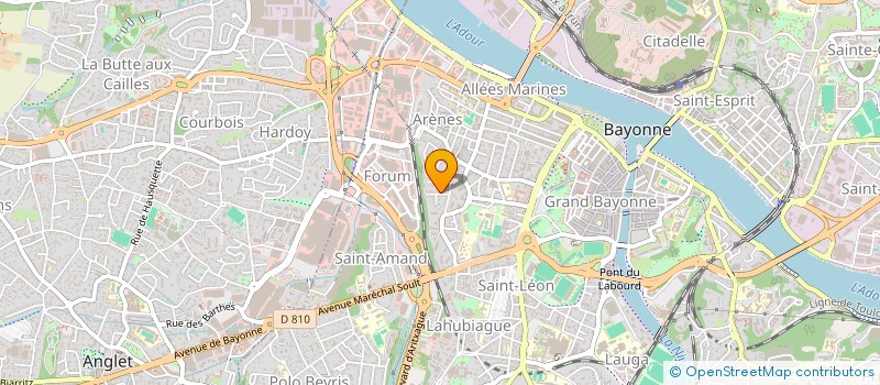 localisation de l'entreprise PLTM CONSEIL à BAYONNE