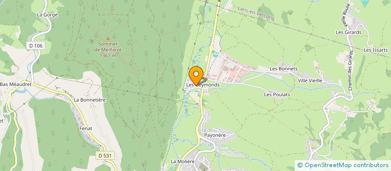 localisation de l'entreprise PLTPM  VILLARD-DE-LANS