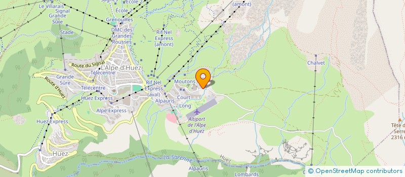 localisation de l'entreprise PLUCHOT GUERREIRO SDF  HUEZ