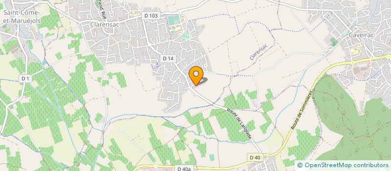 localisation de l'entreprise PLUG AND PROD  CLARENSAC