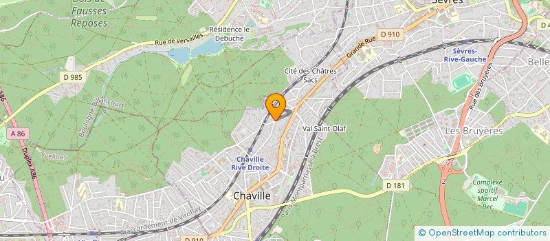 localisation de l'entreprise PLUG ATTITUDE à CHAVILLE
