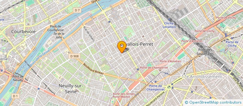 localisation de l'entreprise PLUG CREATION à LEVALLOIS-PERRET