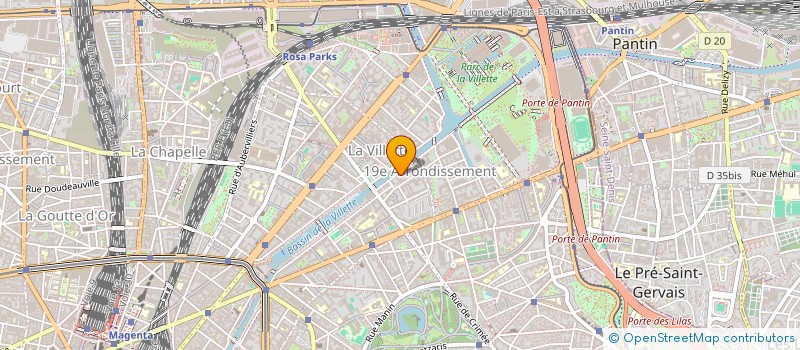 localisation de l'entreprise PLUG ELECTRO  PARIS