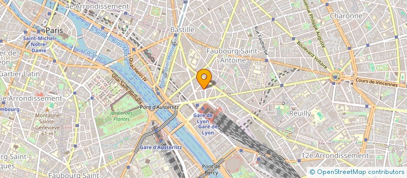 localisation de l'entreprise PLUG IDEA  PARIS 12