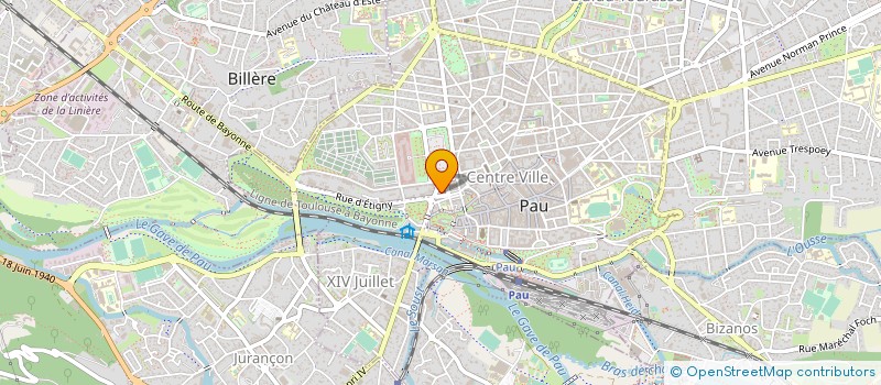 localisation de l'entreprise PLUG IN à PAU