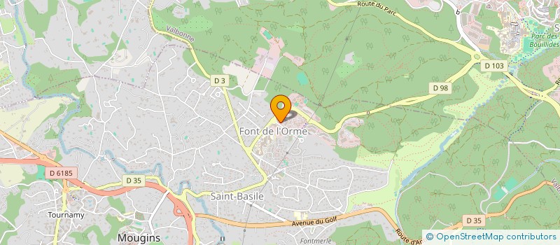 localisation de l'entreprise PLUG IN à MOUGINS