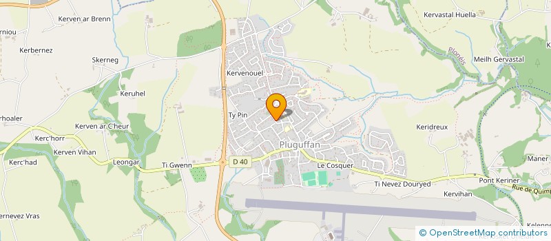 localisation de l'entreprise PLUG IN PROD  PLUGUFFAN