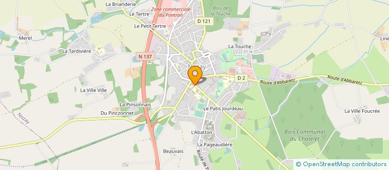 localisation de l'entreprise PLUG ME UP à NOZAY