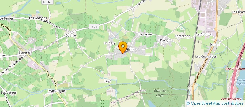 localisation de l'entreprise PLUG & PLAY à SAINT-GEORGES-DE-RENEINS