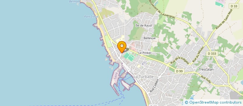 localisation de l'entreprise PLUGER PRIETZ FLOHIC  LA TURBALLE