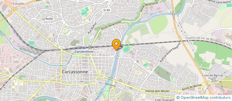 localisation de l'entreprise PLUGG'D CARCASSONNE à CARCASSONNE