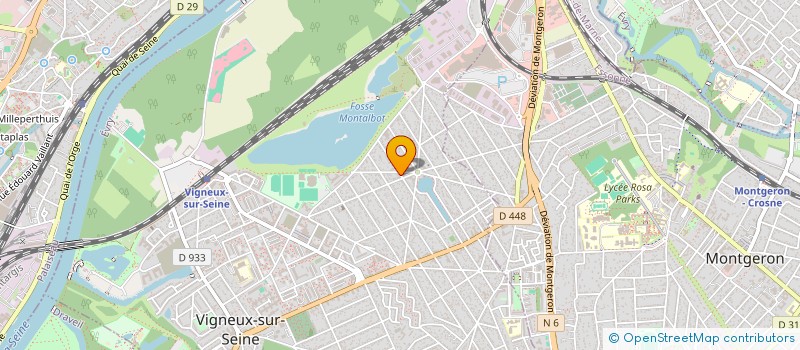 localisation de l'entreprise PLUGG STUDIO à VIGNEUX-SUR-SEINE