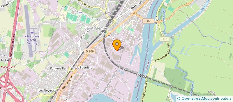 localisation de l'entreprise PLUGWINE - LES GRAPPES à MACON