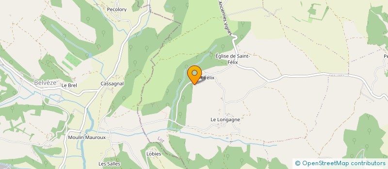 localisation de l'entreprise PLUIE D'ETOILES  MONTCUQ-EN-QUERCY-BLANC