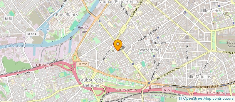 localisation de l'entreprise PLUIE D'IMAGES à LILLE