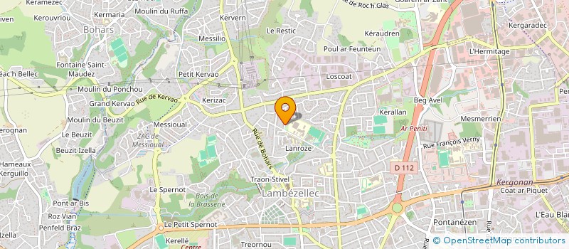 localisation de l'entreprise PLUIE D'IMAGES - CAPAB à BREST