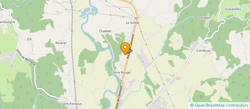 localisation de l'entreprise PLUM  AMBERT