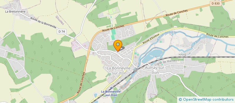 localisation de l'entreprise PLUM à LA BONNEVILLE-SUR-ITON