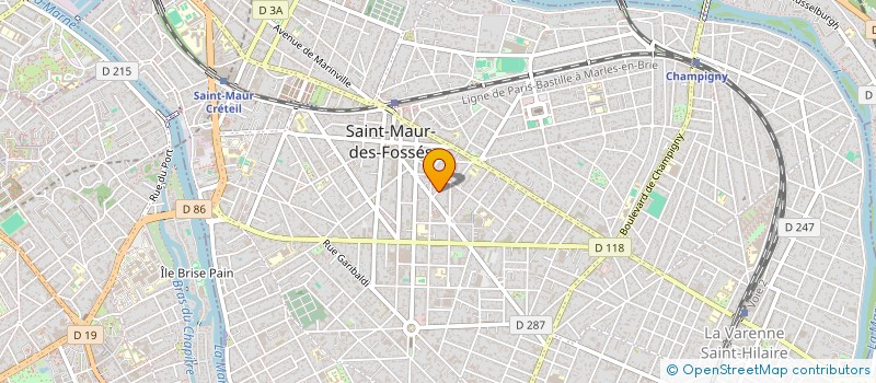 localisation de l'entreprise PLUM F à SAINT-MAUR-DES-FOSSES