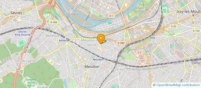 localisation de l'entreprise PLUM'PRO  MEUDON