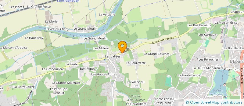 localisation de l'entreprise PLUM PRODUCTIONS  BALLAN-MIRE